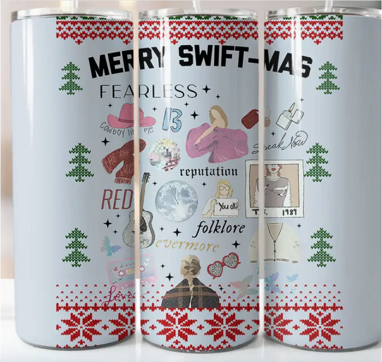 Merry Swift-Mas 20oz Tumbler