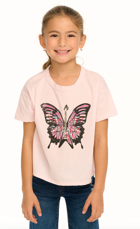 Chaser Butterfly Guitar Tee