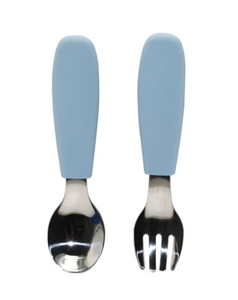 noüka Toddler Cutlery Set - Lily Blue