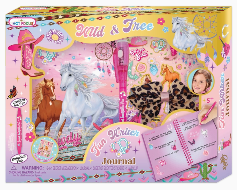 Wild & Free Horses Fun Writer