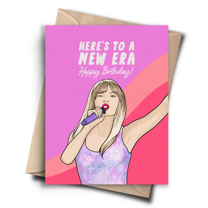 Here's to a New Era Birthday Card