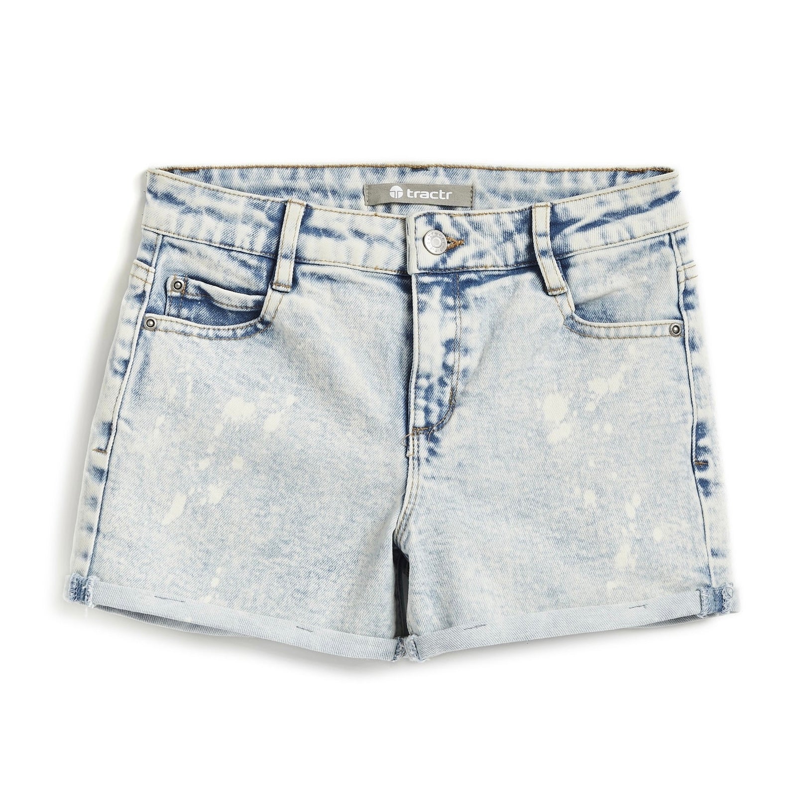 Tractr Brittany Roll Hem Shorts