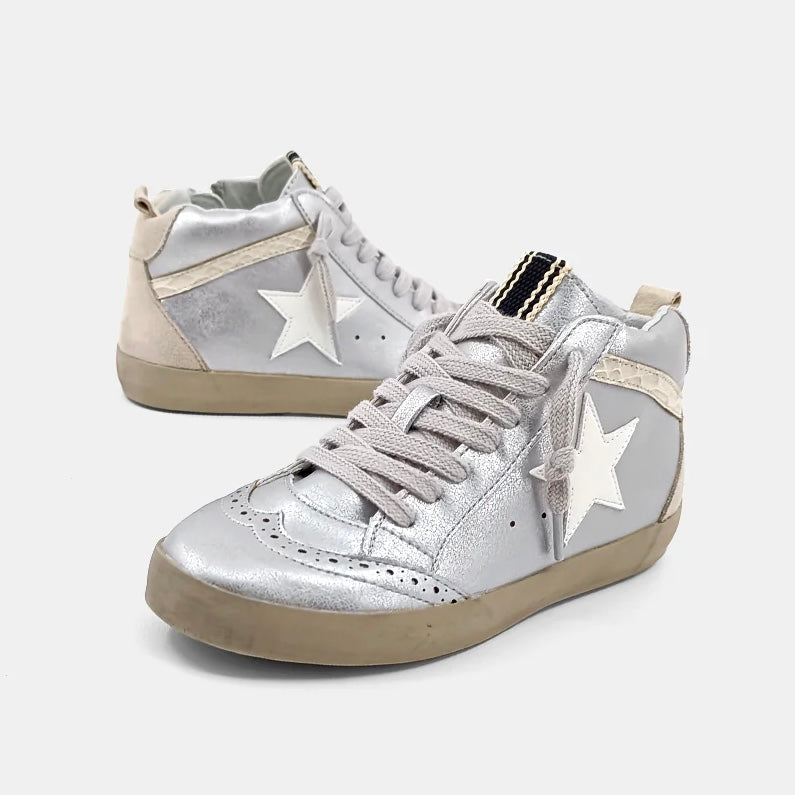 Shu Shop Paulina Silver Sneaker