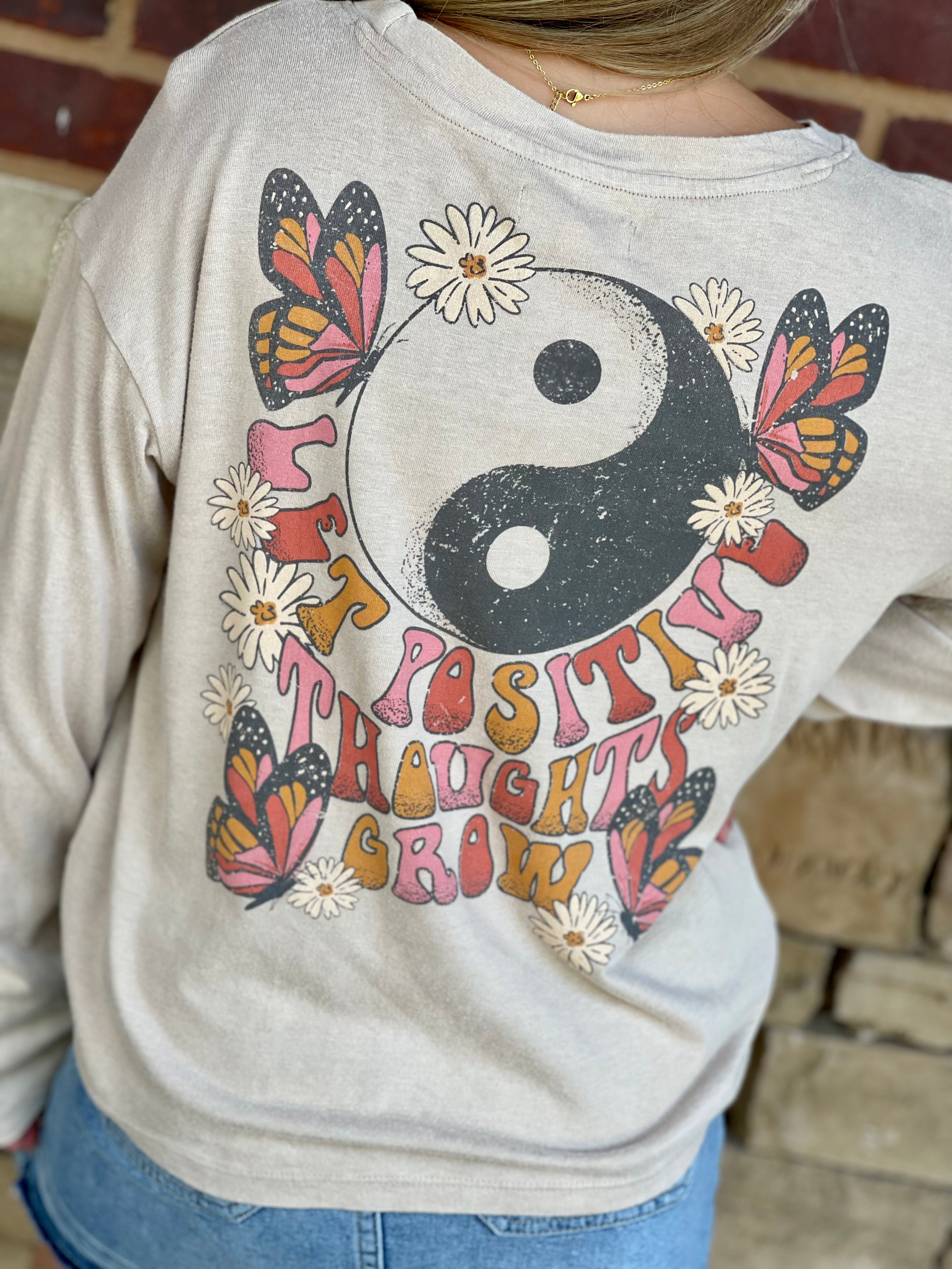 Positive Vibes Long Sleeve Tee