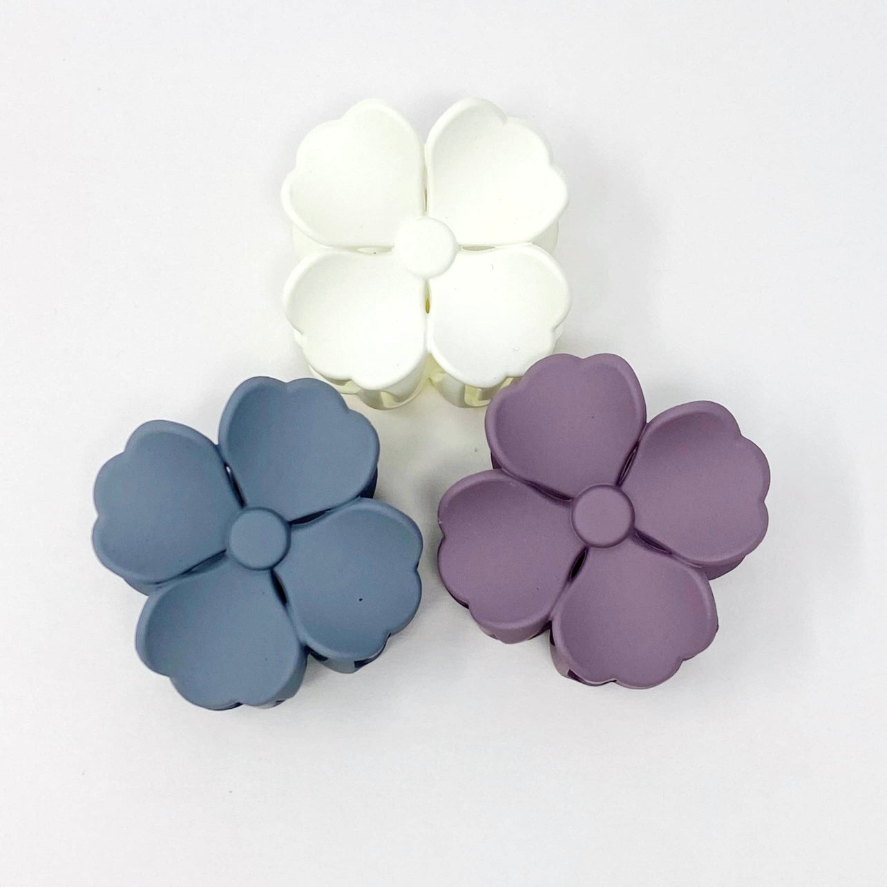 Hibiscus Petals Hair Claw Set