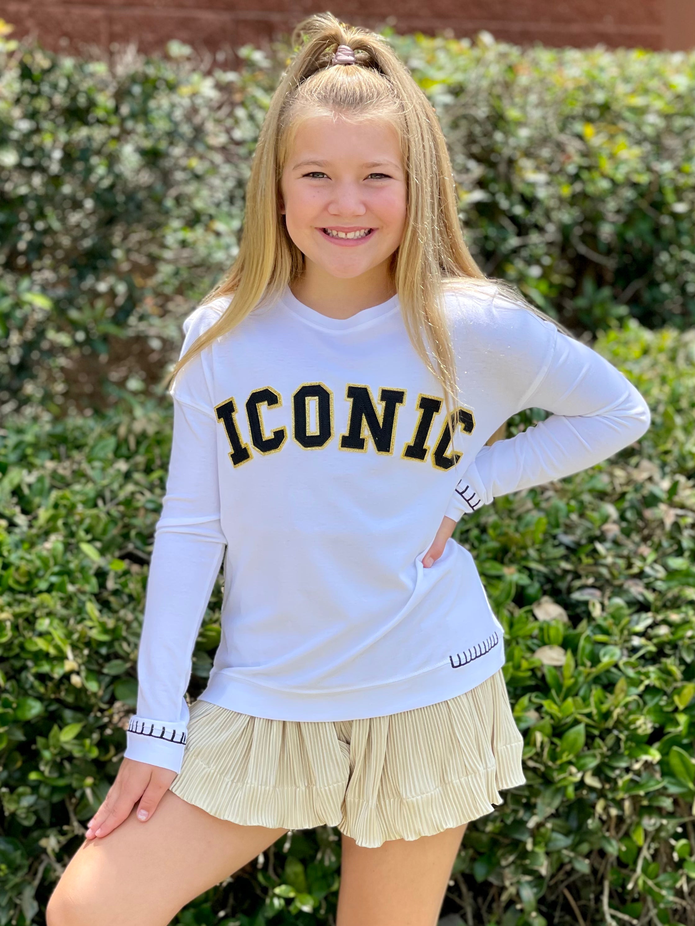 Iconic Patch Long Sleeve Tee