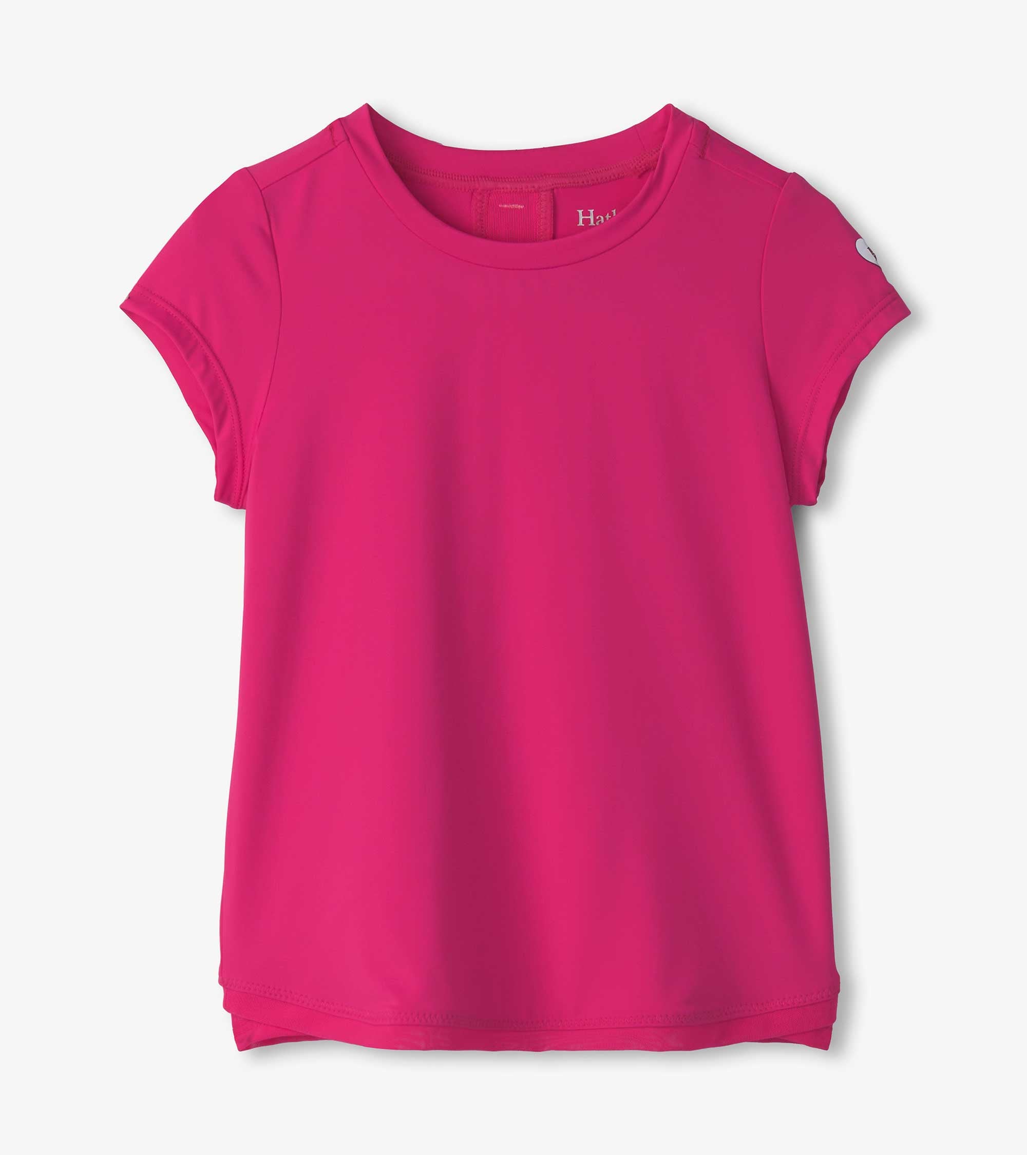 Hatley Pink Mesh Trim Athletic Top