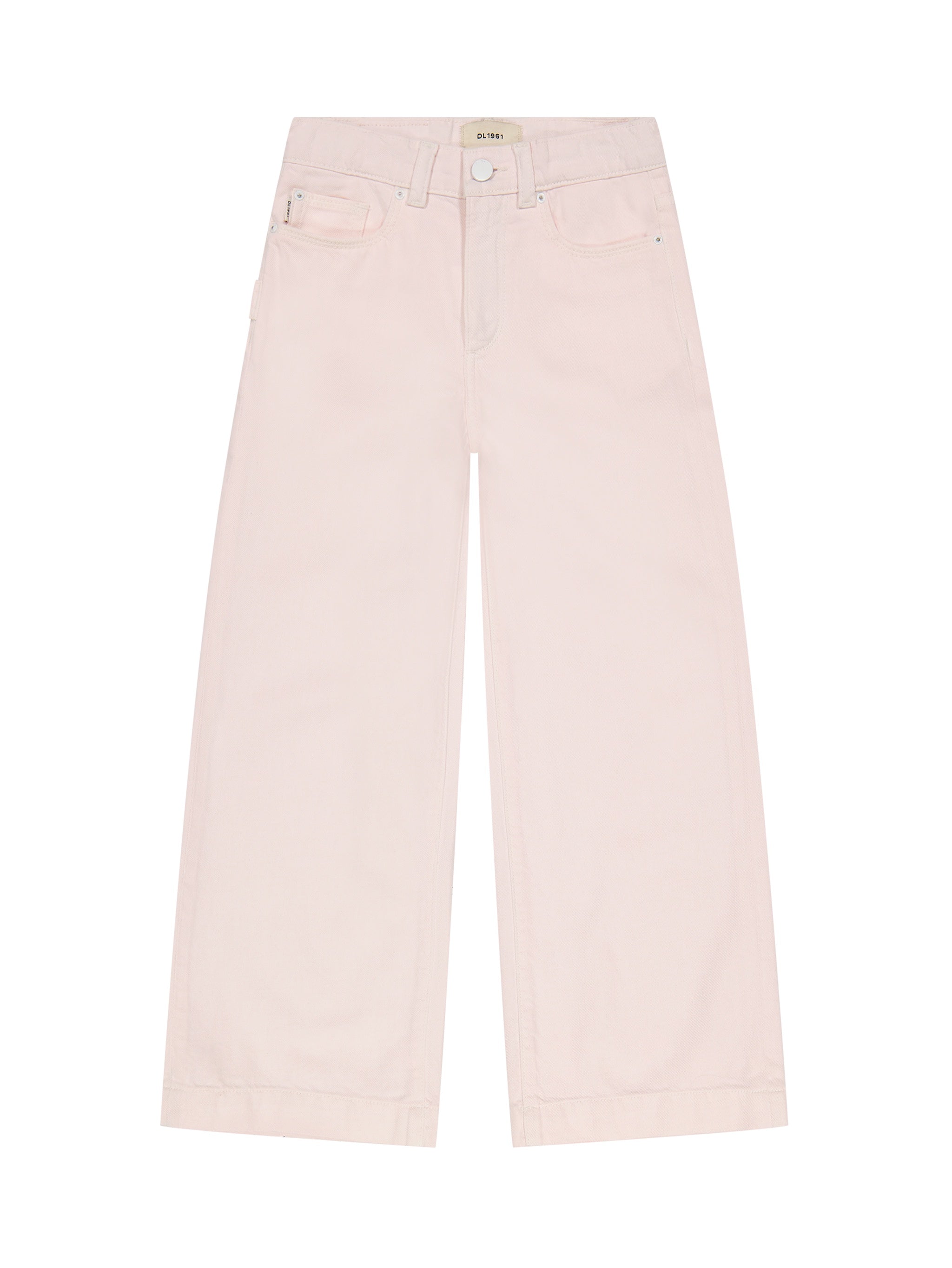 DL1961 Lily Primrose Pink Wide Leg Denim