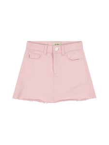 DL1961 Jenny Shell Pink Denim Skirt