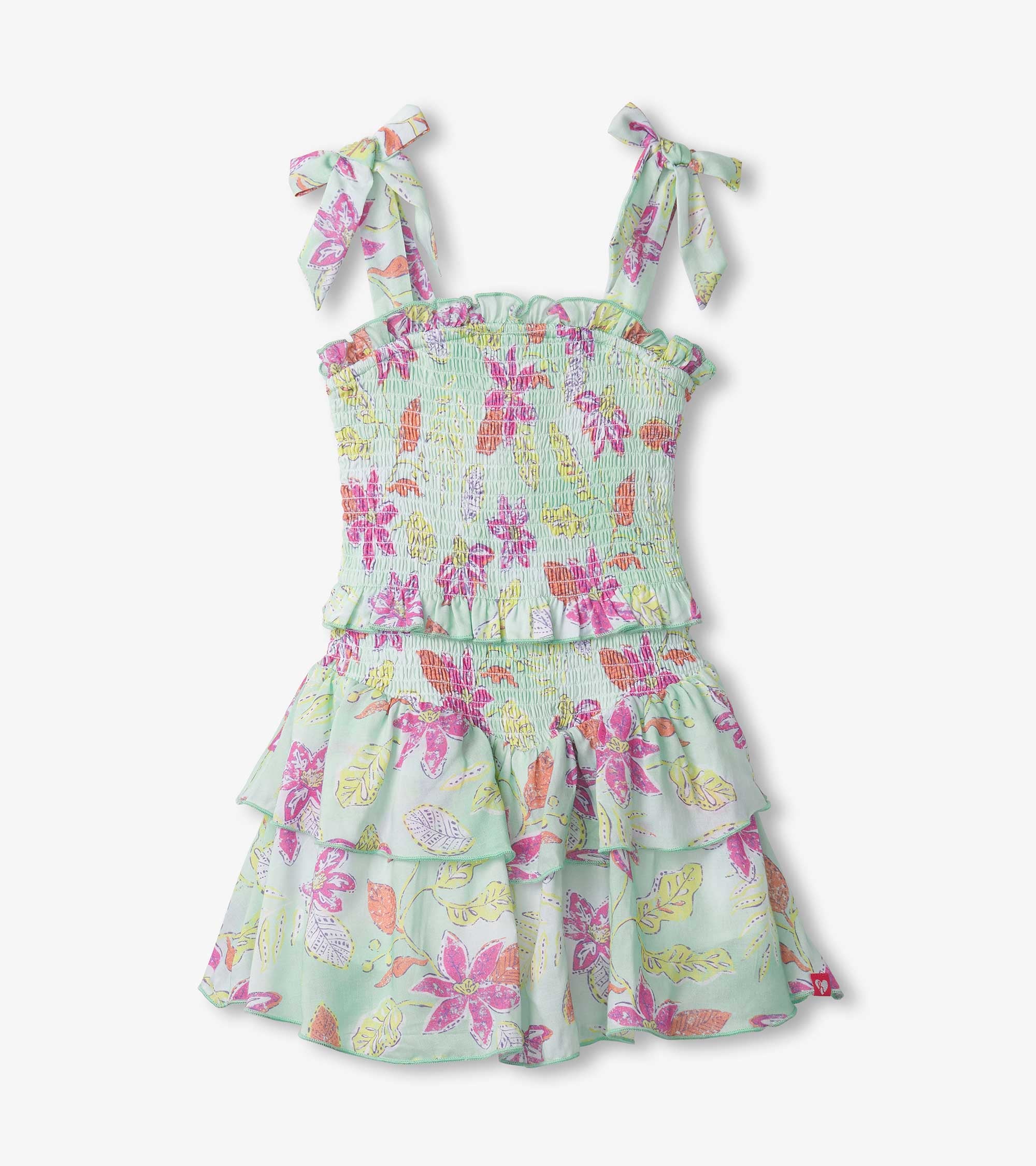 Hatley Floral Smocked Angel Dress