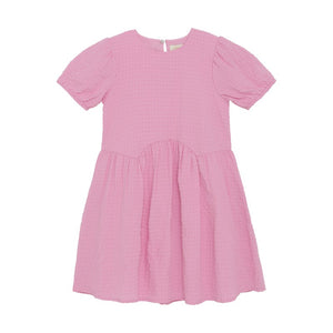 Creamie Rosebloom Textured Dress