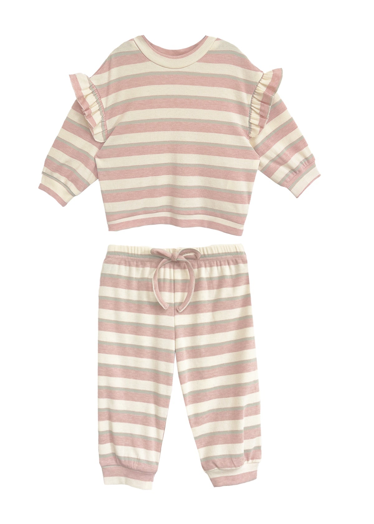Candy Stripe Pant Set