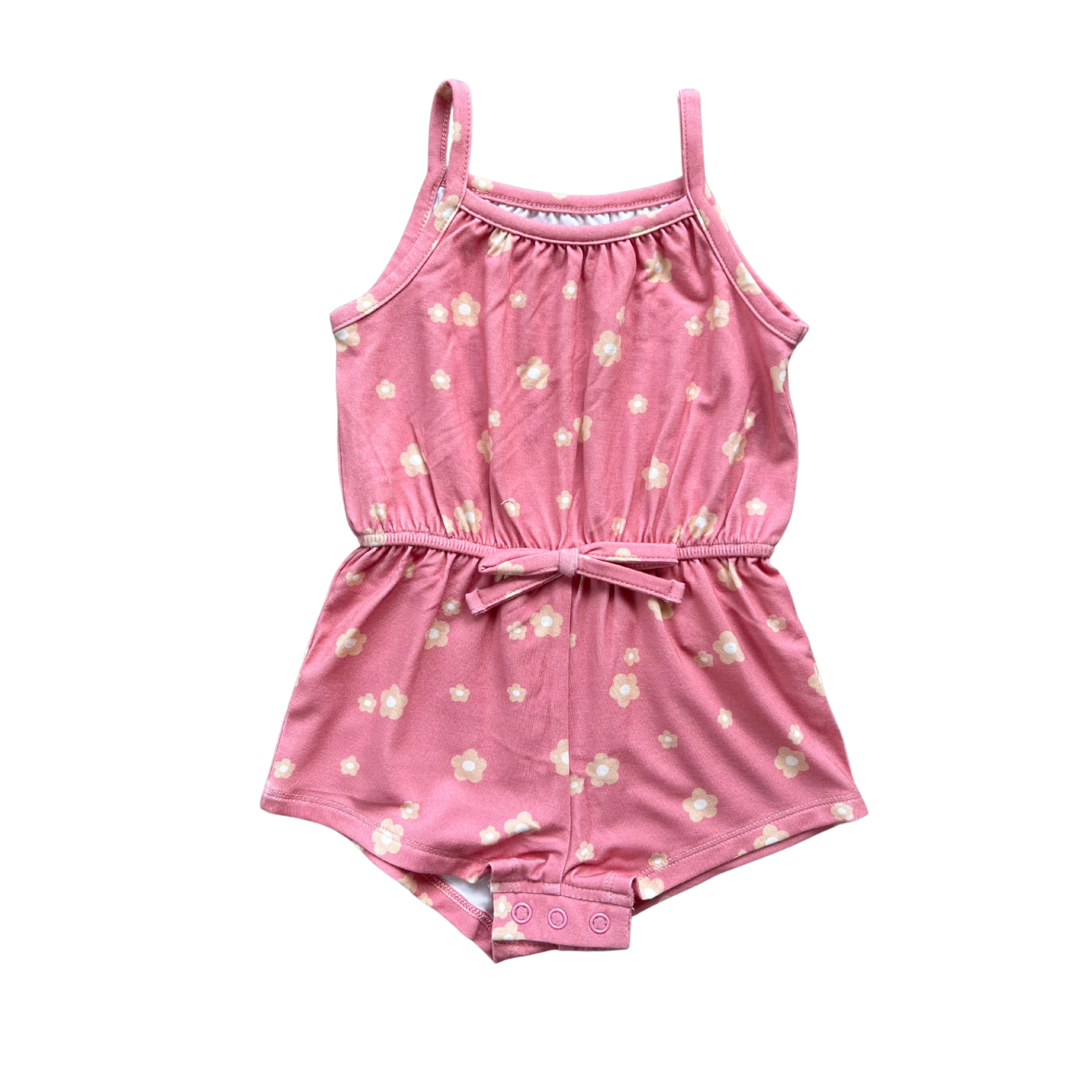 Rose Floral Romper