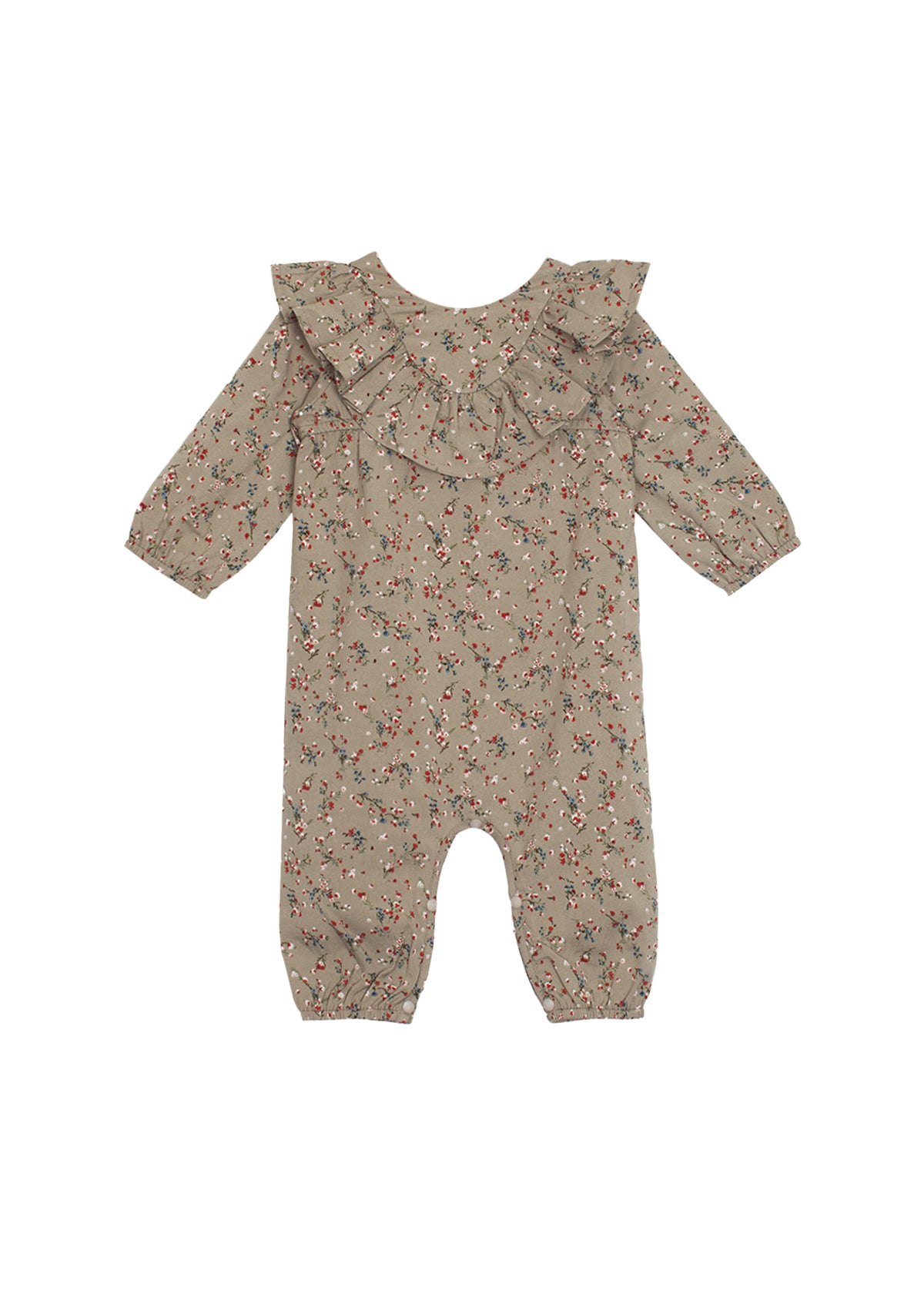 Berry & Olive Wreath Romper