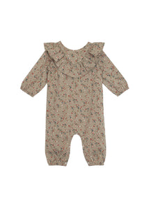 Berry & Olive Wreath Romper