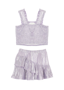 Sabrina Shimmer Two Piece Set