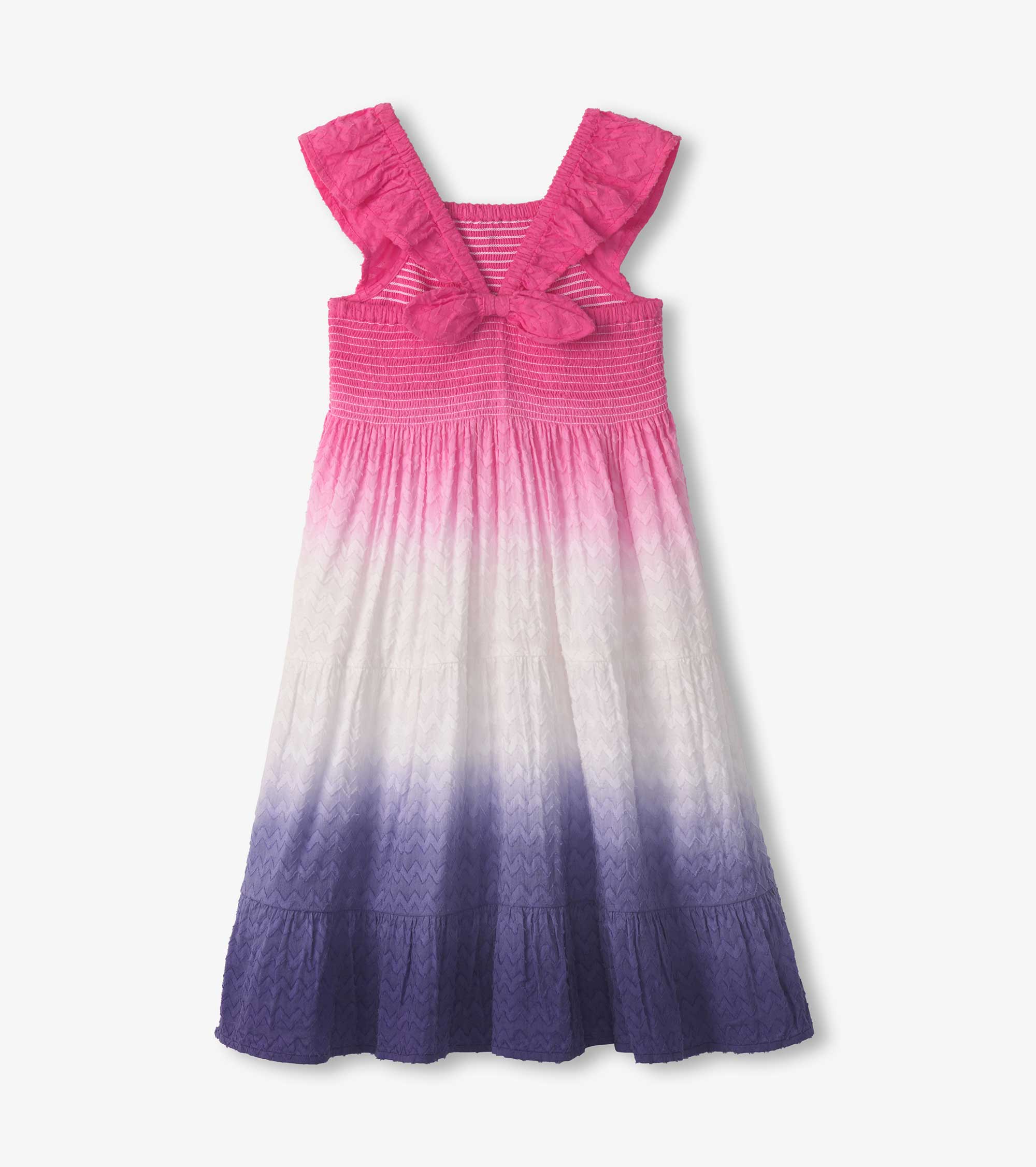 Hatley Purple Dip Dye Smocked Dress