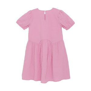 Creamie Rosebloom Textured Dress