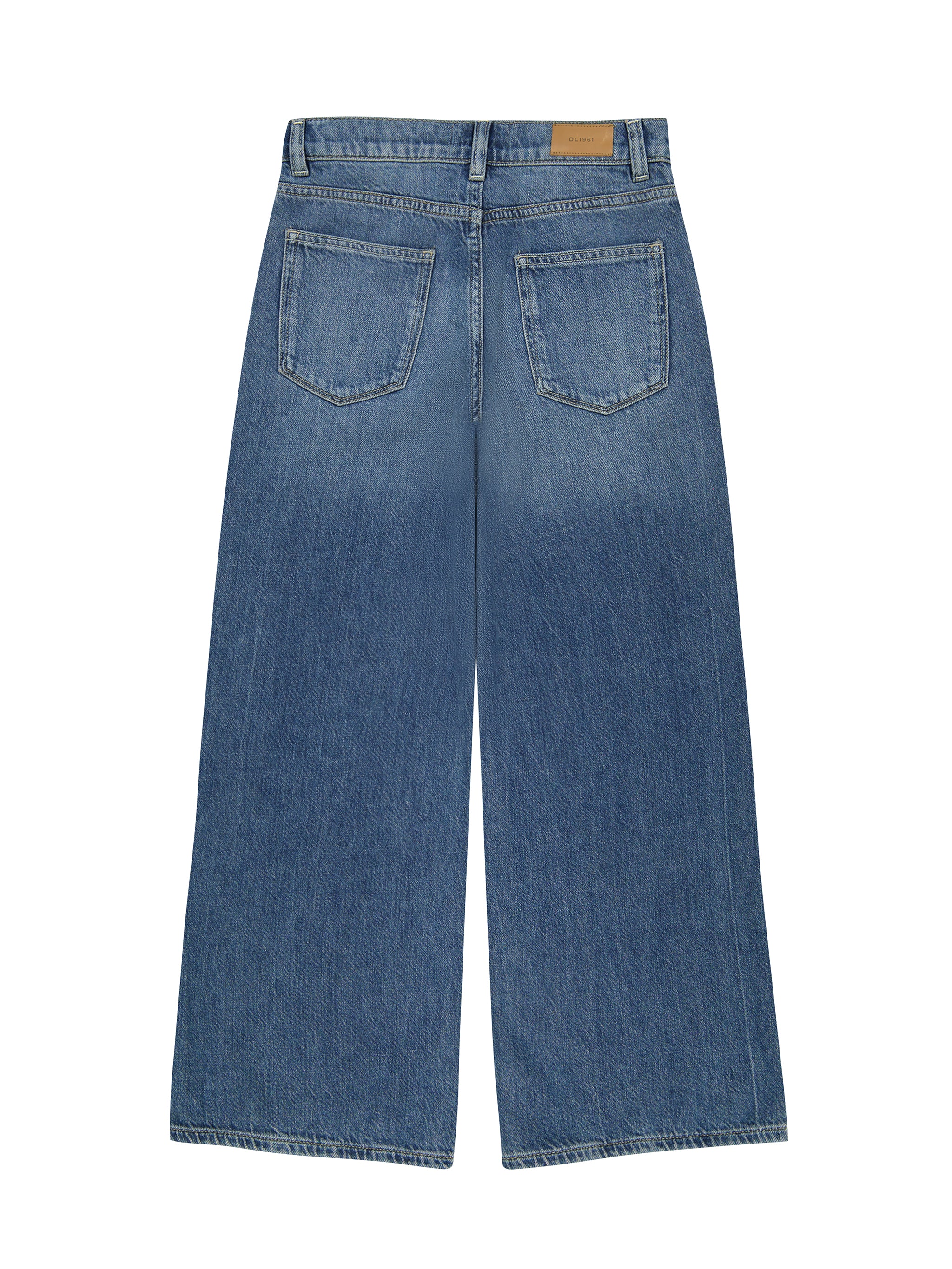 DL1961 Nini Blue Harbor Wide Leg Denim