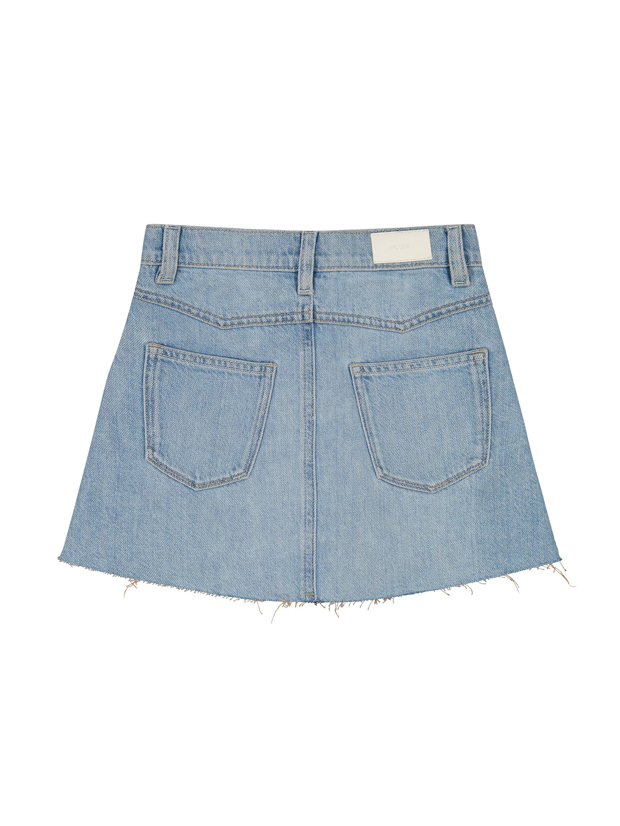DL1961 Jenny Lakefront Denim Skirt