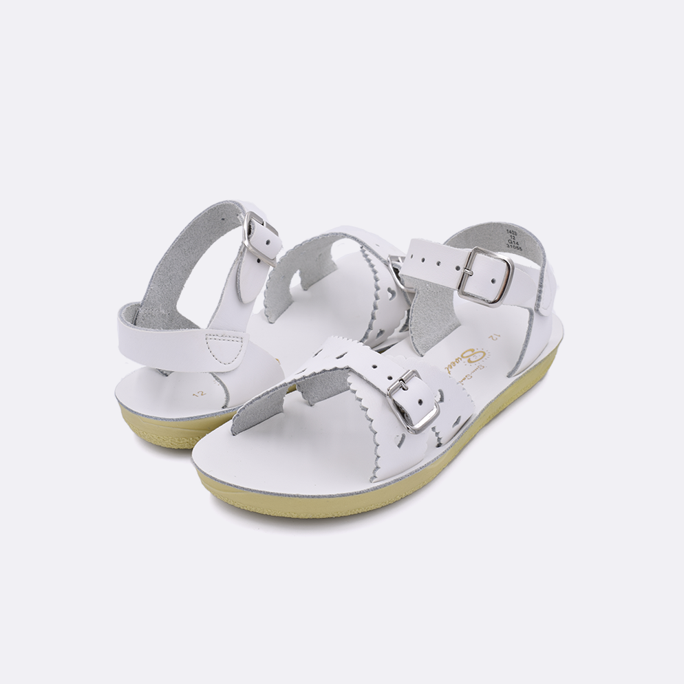 Sun-San White Sweetheart Sandal