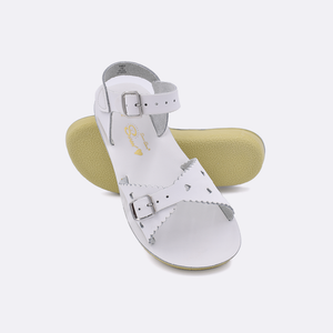 Sun-San White Sweetheart Sandal