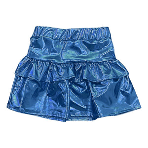 Royal Metallic Toddler Skirt