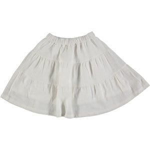 Vignette Raven White Skirt