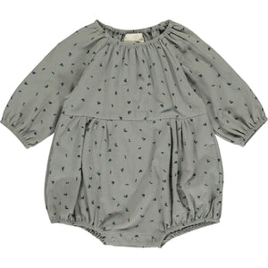 Vignette Daisy Grey Bubble