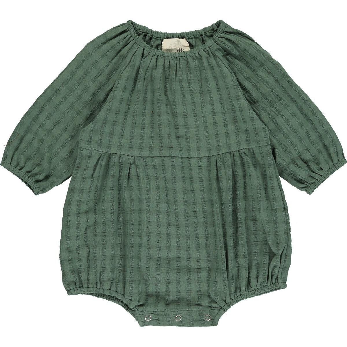 Vignette Dark Green Daisy Bubble