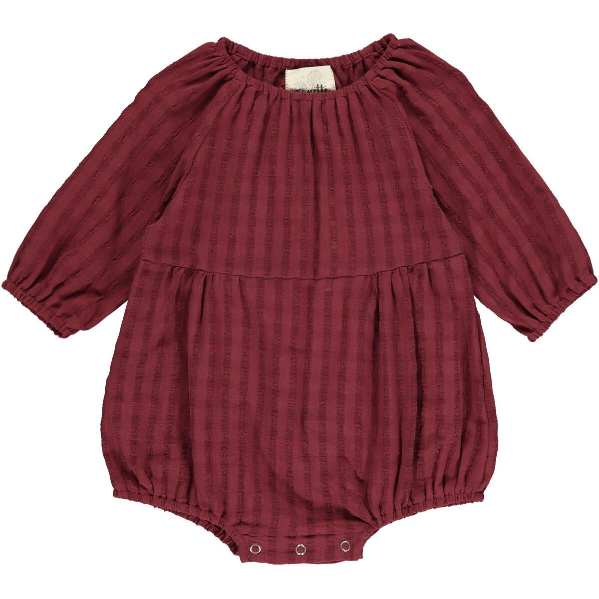 Vignette Daisy Burgundy Bubble