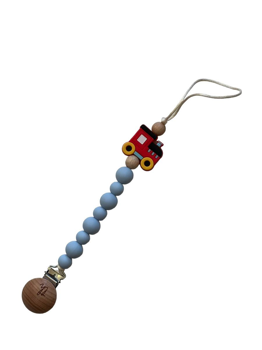 Train Red Teether Clip