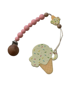 Ice Cream Teether & Clip Bundle