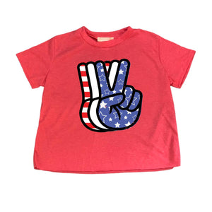 Americana Peace Tee
