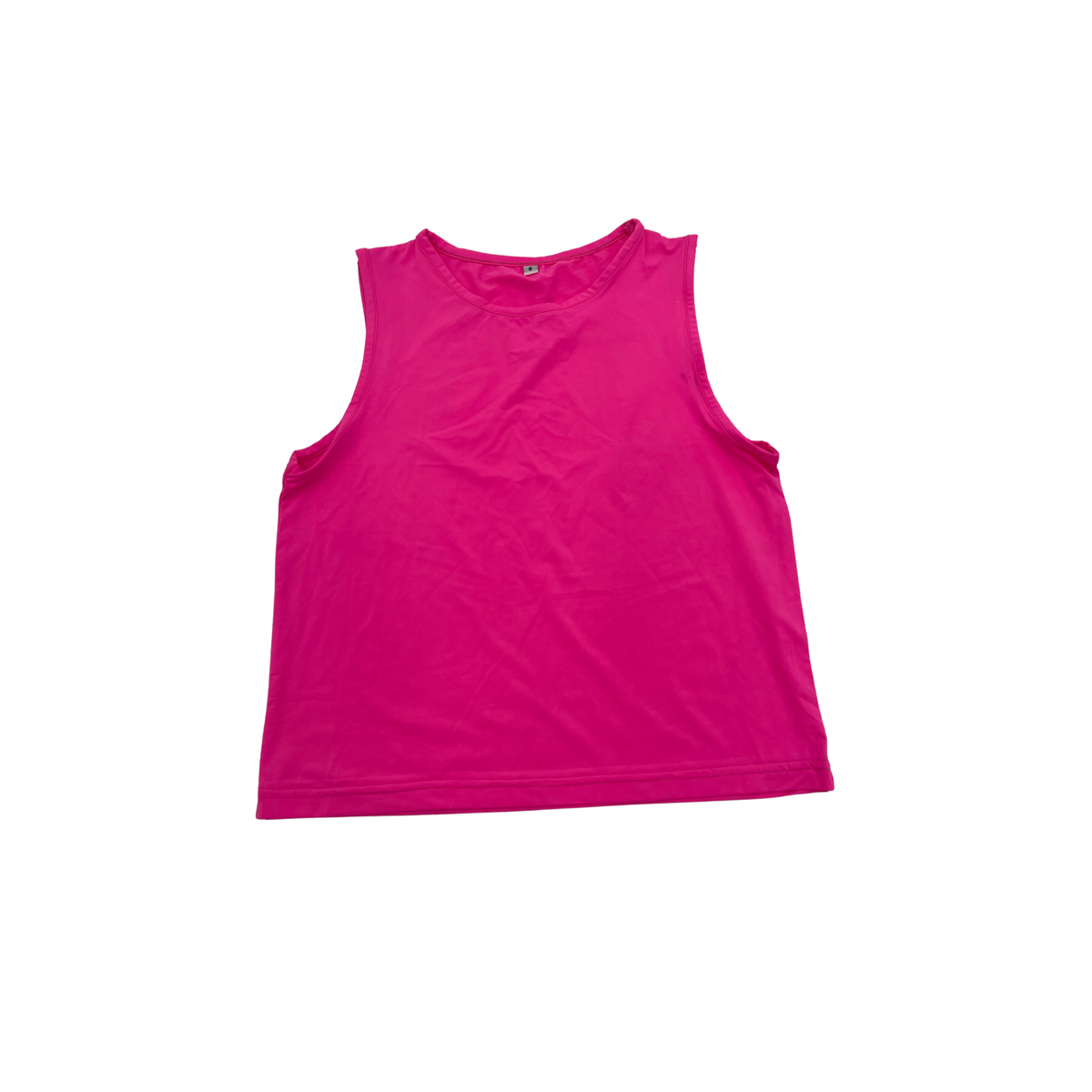 Hot Pink Athletic Tank Top