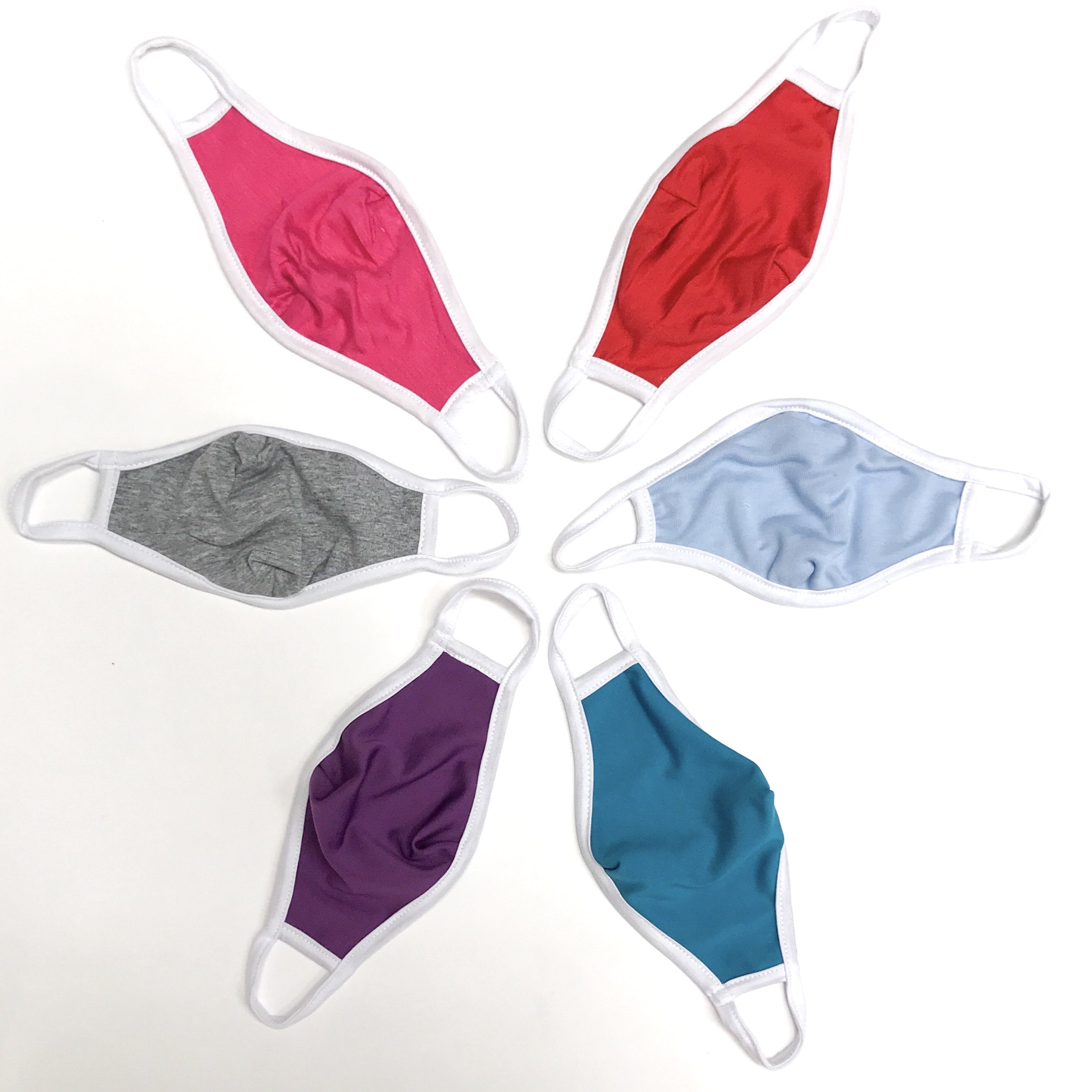 Toddler Mesh Solid Face Masks