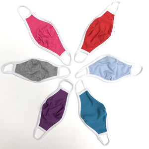 Toddler Mesh Solid Face Masks