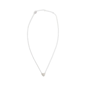 Pave Heart Pendant Necklace