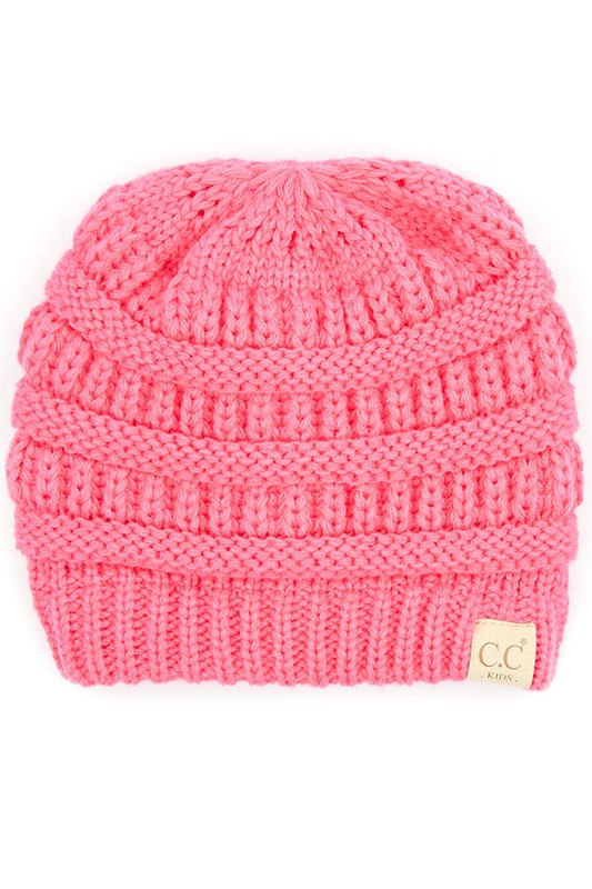 C.C Fuzzy Lining Knit Beanie