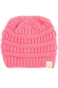 C.C Fuzzy Lining Knit Beanie