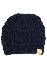 C.C Fuzzy Lining Knit Beanie