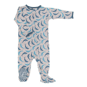 Sweet Bamboo Dolphins Footie