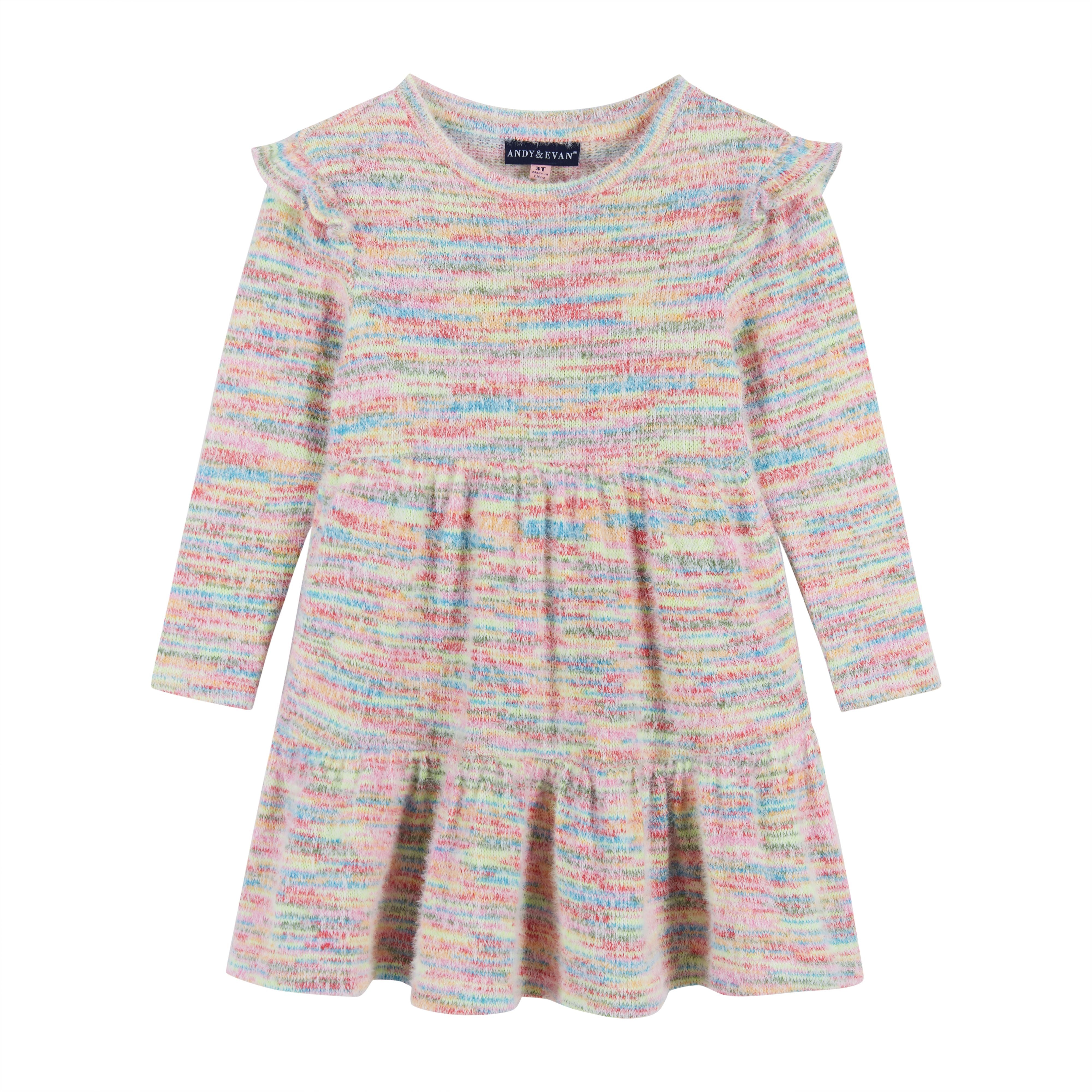 Multicolor Knit Dress