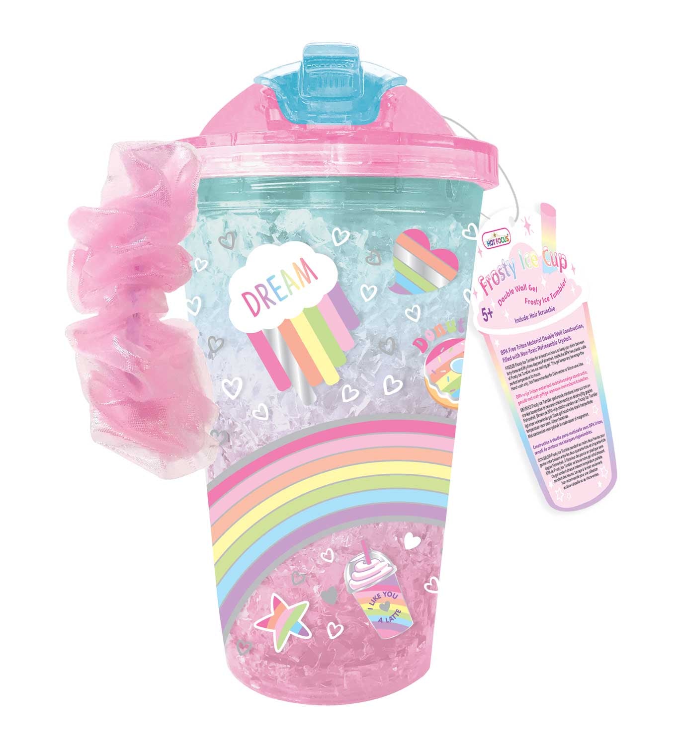 Rainbow Frosty Ice Cup