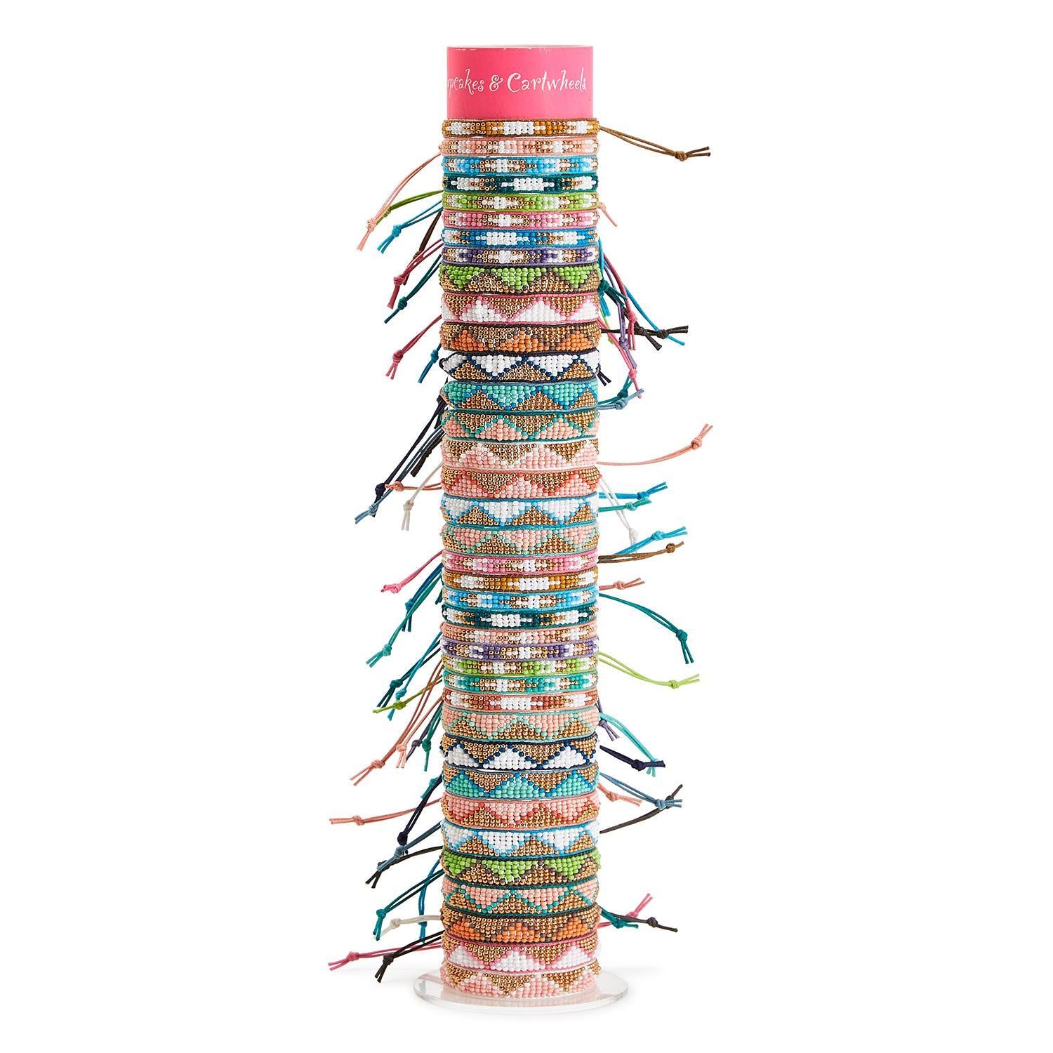 Color Beads Adjustable Bracelet