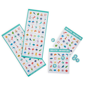 Aquatic Adventure Bingo Game