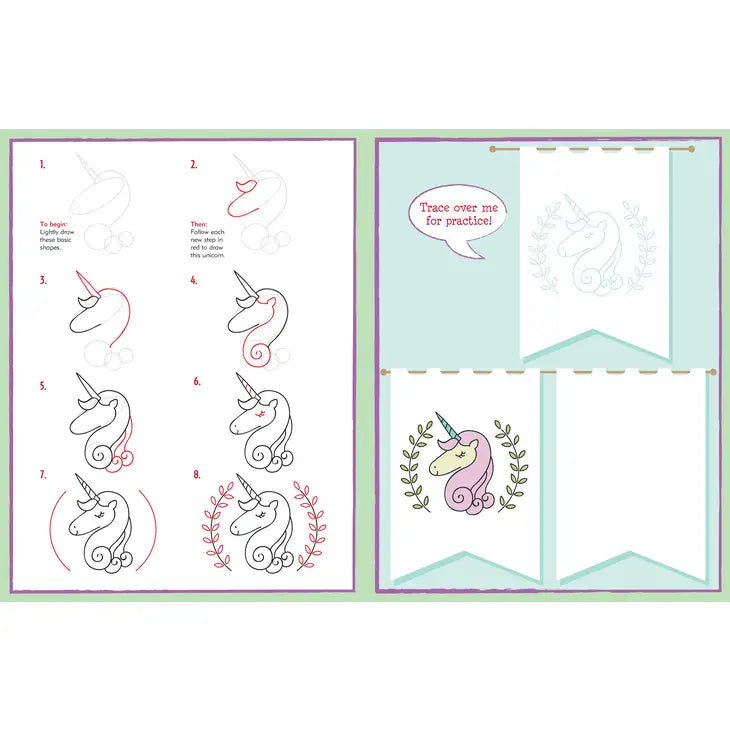 Learn to Draw Unicorns, Mermaids & More