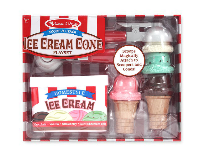 Scoop & Stack Ice Cream Cone Playset