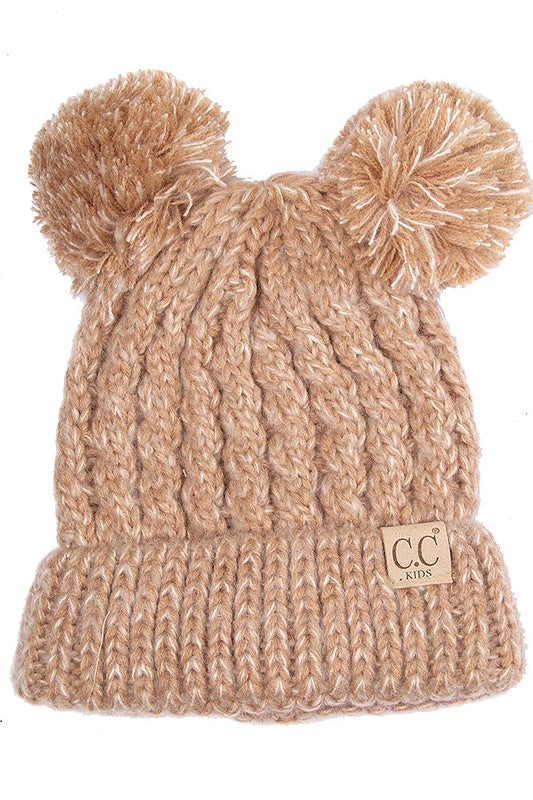 C.C Pom Pom Knit Beanie