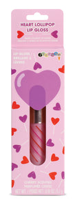 Heart Lollipop Cherry Lip Gloss